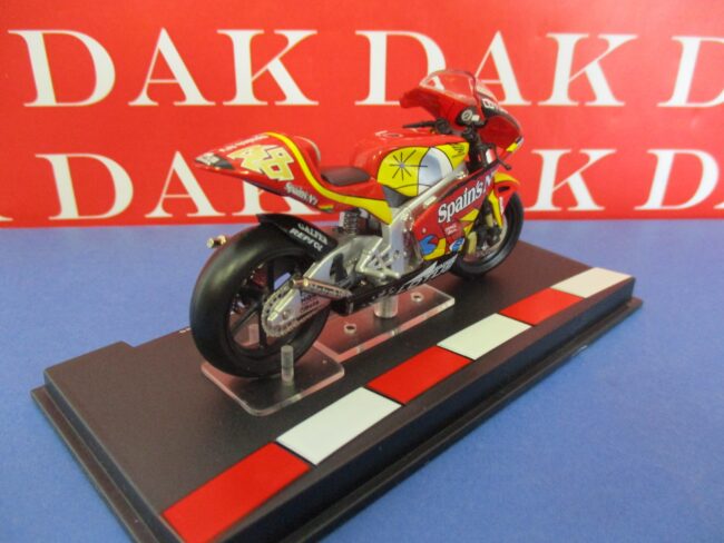 Die cast 1/24 Modellino Moto GP Honda RS250RW Jorge Lorenzo 2005 - immagine 3