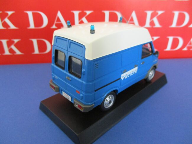 Die cast 1/43 Modellino Furgone Polizia Police Iveco Turbo Daily 1990 - immagine 3