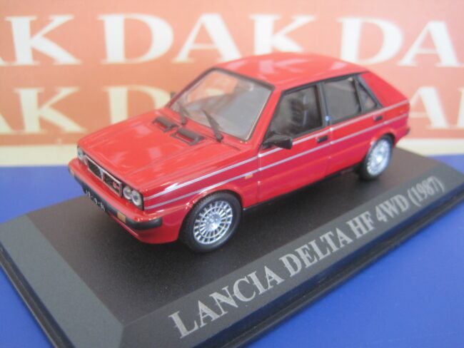 Die cast 1/43 Modellino Auto Lancia Delta HF 4WD 1987 - immagine 2