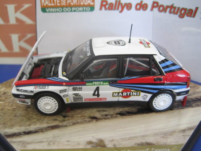 Die cast 1/43 Modellino Auto Lancia Delta Int. 8V Rally Portogallo 1988 Biasion