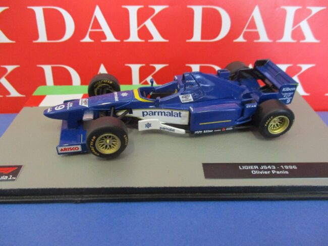 Die cast 1/43 Modellino Auto F1 Ligier JS43 1996 O. Panis - immagine 2