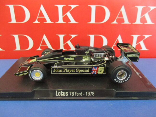 Die cast 1/43 Modellino Auto F1 Lotus 78 Ford John Player Special 1978 Andretti