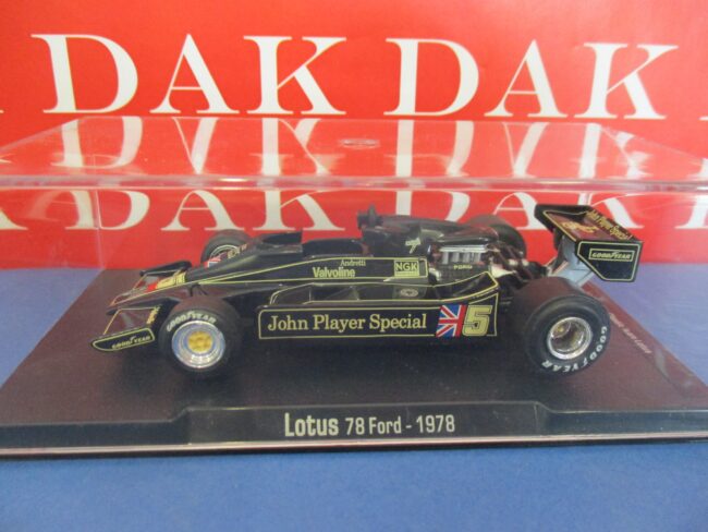 Die cast 1/43 Modellino Auto F1 Lotus 78 Ford John Player Special 1978 Andretti - immagine 4