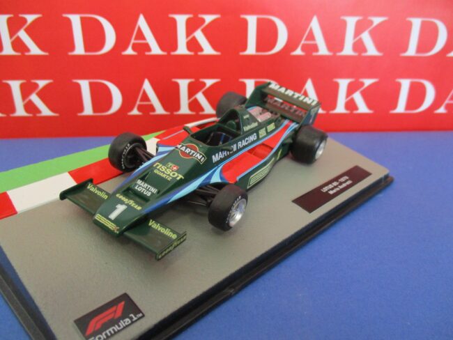 Die cast 1/43 Modellino Auto F1 Lotus 80 Martini 1979 M. Andretti