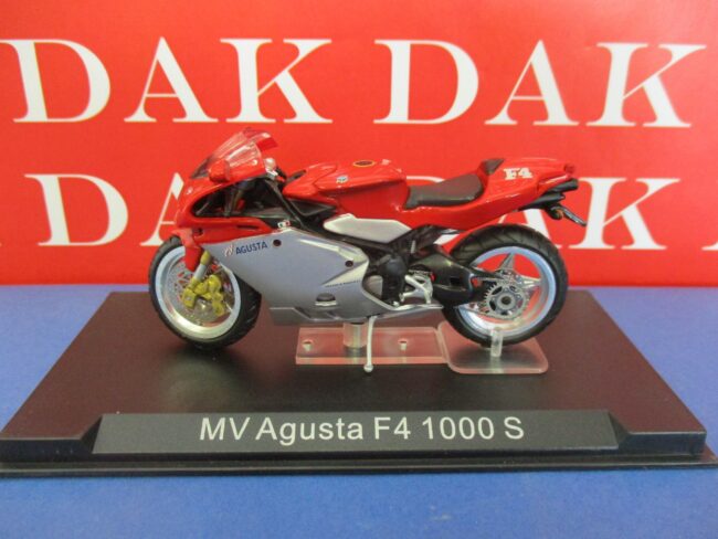 Die cast 1/24 Modellino Moto MV Agusta F4 1000 S - immagine 2