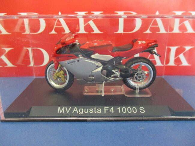 Die cast 1/24 Modellino Moto MV Agusta F4 1000 S - immagine 4