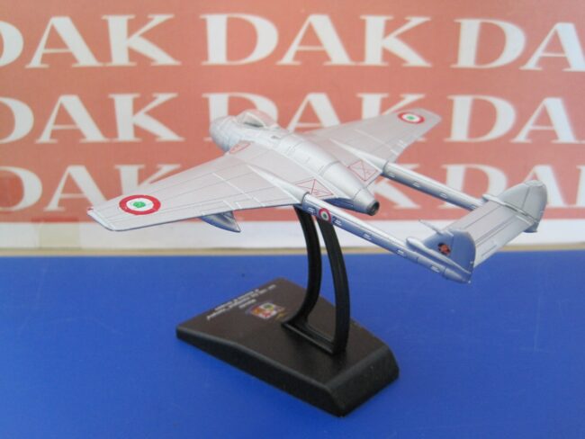 Die cast 1/100 Modellino Aereo Aircraft Macchi DH100 De Havilland Vampire 6 Stor - immagine 3