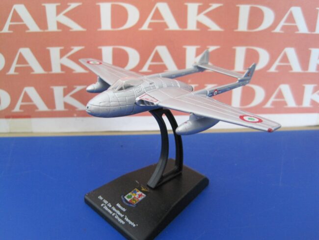 Die cast 1/100 Modellino Aereo Aircraft Macchi DH100 De Havilland Vampire 6 Stor