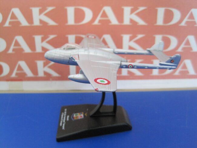 Die cast 1/100 Modellino Aereo Aircraft Macchi DH100 De Havilland Vampire 6 Stor - immagine 2