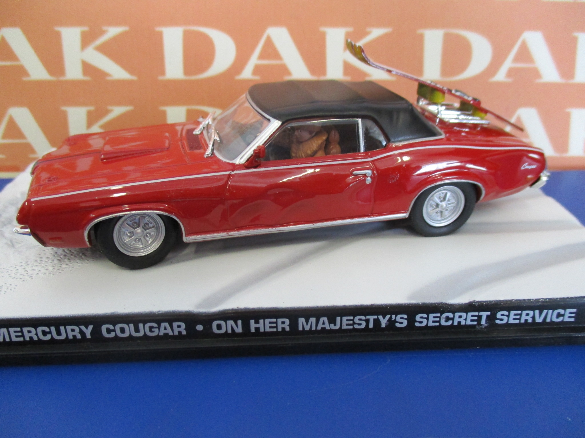 Die cast 1/43 Modellino Auto 007 James Bond Mercury Cougar - On Her Majesty's