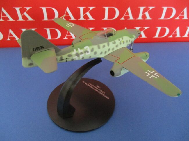 Die cast 1/72 Modellino Aereo Aircraft Messerschmitt ME 262 A-1A A.Galland 1945 - immagine 3