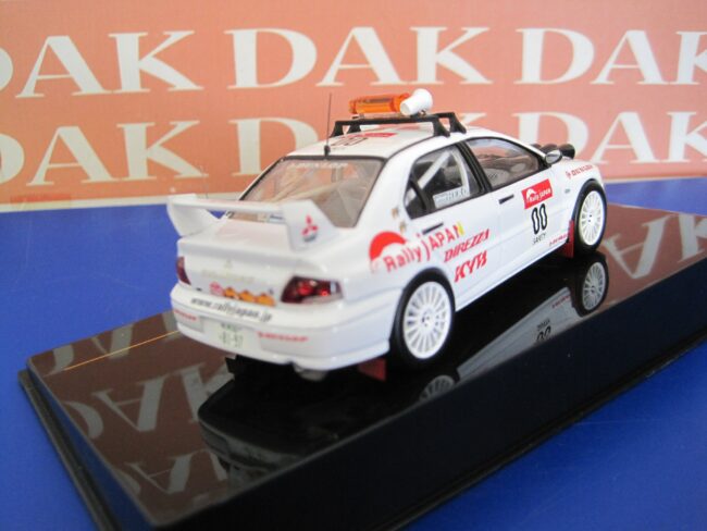 Die cast 1/43 Modellino Auto Mitsubishi Lancer Evo VII Safety Car Rally 2010 - immagine 3