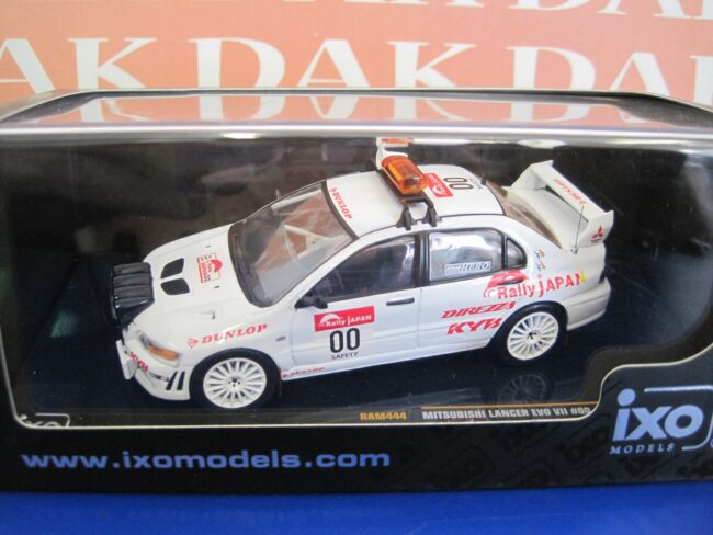 Die cast 1/43 Modellino Auto Mitsubishi Lancer Evo VII Safety Car Rally 2010 - immagine 4