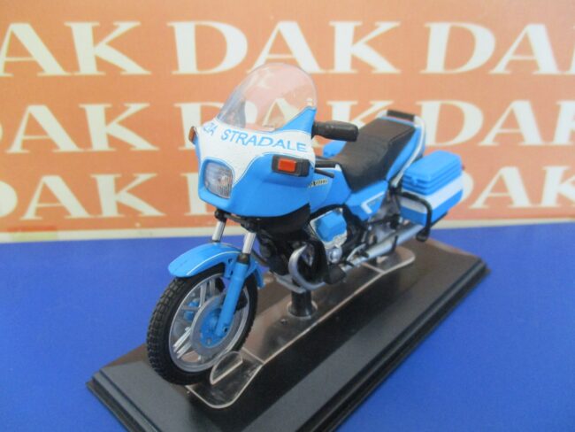 Die cast 1/24 Modellino Moto Guzzi 850 T5 Polizia Stradale by Starline - immagine 2