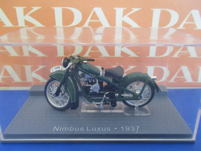 Die cast 1/24 Modellino Moto Nimbus Luxus 1937 - immagine 4