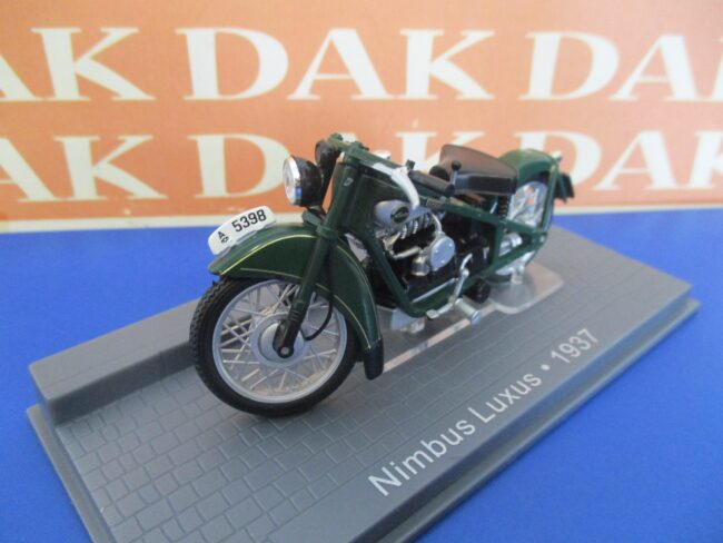 Die cast 1/24 Modellino Moto Nimbus Luxus 1937 - immagine 2