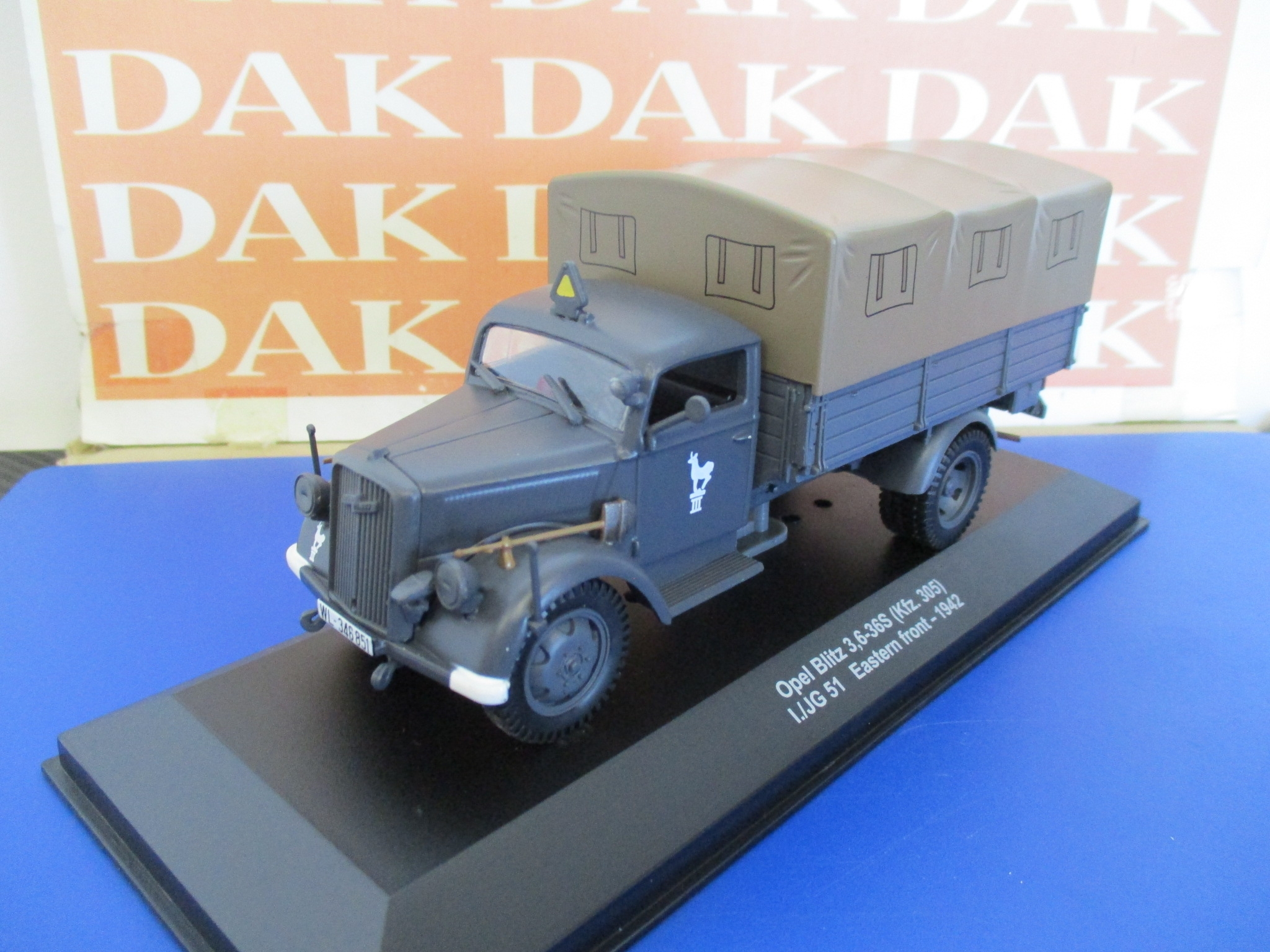 Die cast 1/43 Modellino Camion Opel Blitz 3,6 - 36S (Kfz. 305) Russia ...