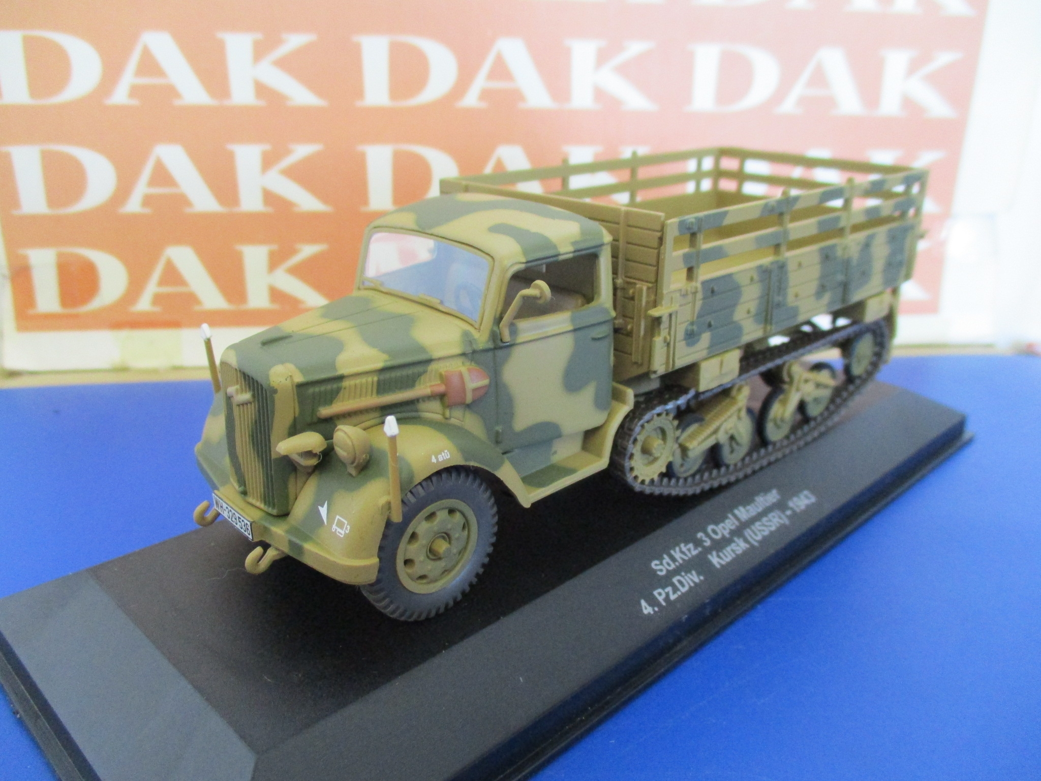 Die cast 1/43 Modellino Camion Opel Maultier Sd.Kfz.3 - 4 Pz. Div ...