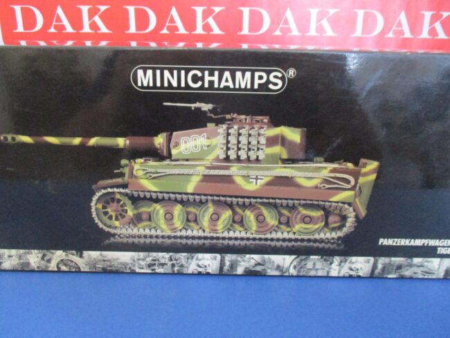 Die cast 1/35 Modellino Carro Armato Panzerkampfwagen VI Tiger I France1944 - immagine 4