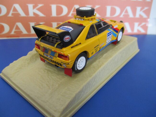 Die cast 1/43 Modellino Auto Peugeot 405 T16 Rally Paris Dakar 1990 A. Vatanen - immagine 3