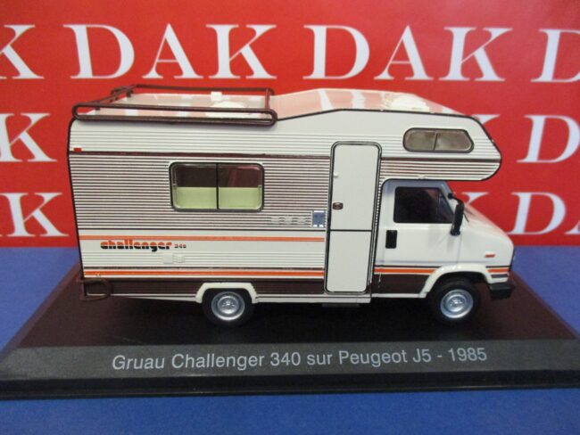 Die cast 1/43 Modellino Camper Peugeot J5 Gruau Challenger 340