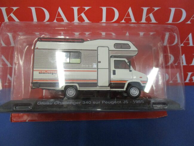 Die cast 1/43 Modellino Camper Peugeot J5 Gruau Challenger 340 - immagine 4