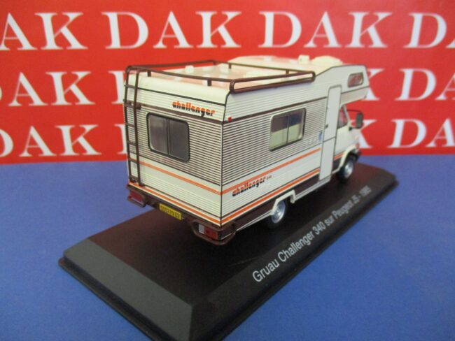 Die cast 1/43 Modellino Camper Peugeot J5 Gruau Challenger 340 - immagine 3