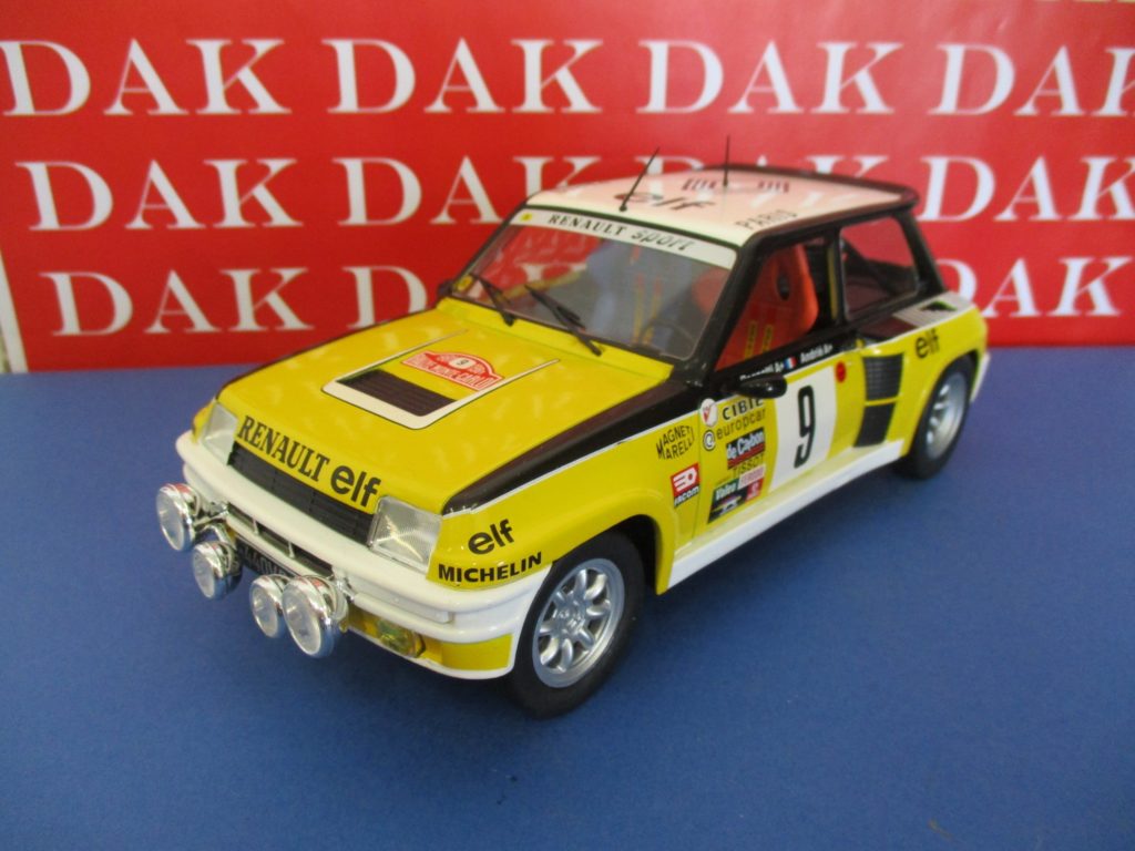 1/43 Renault 11 Turbo No.3 Rally Monte Carlo 1987 J. Ragnotti - G