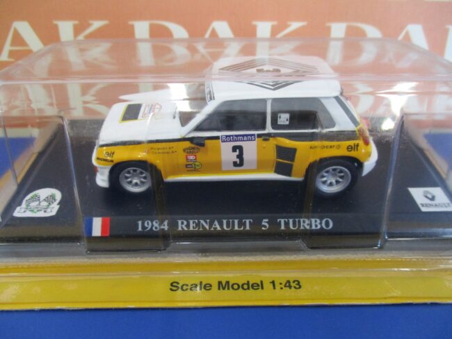 Die cast 1/43 Modellino Auto Renault 5 Turbo Rally Tour de France 1984 Ragnotti - immagine 4