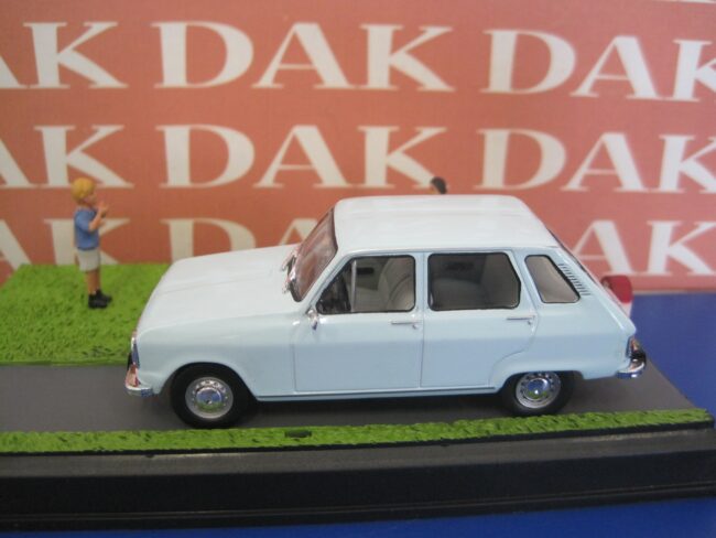 Die cast 1/43 Modellino Auto Diorama La Route Bleue Renault 6