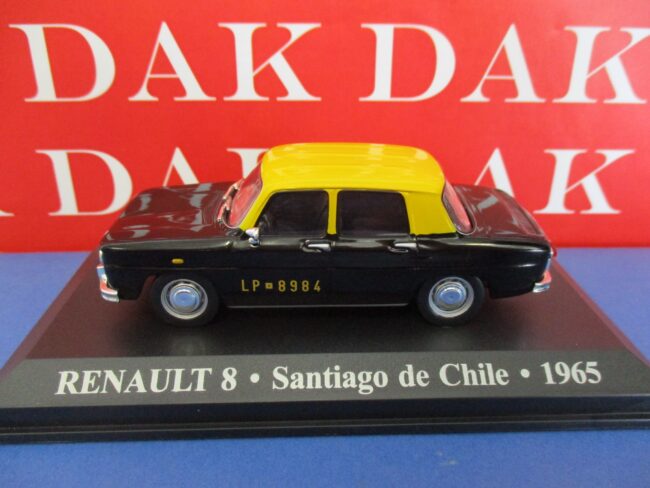 Die cast 1/43 Modellino Auto Taxi Renault 8 Santiago del Chile 1965 - immagine 2