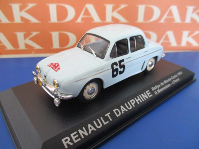 Die cast 1/43 Modellino Auto Renault Dauphine Rally Rally Monte Carlo 1958 - immagine 2