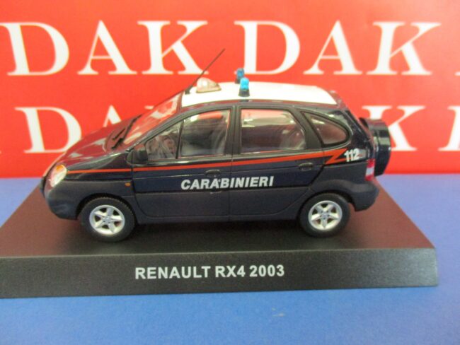 Die cast 1/43 Modellino Auto Carabinieri Renault RX4 2003 - immagine 2