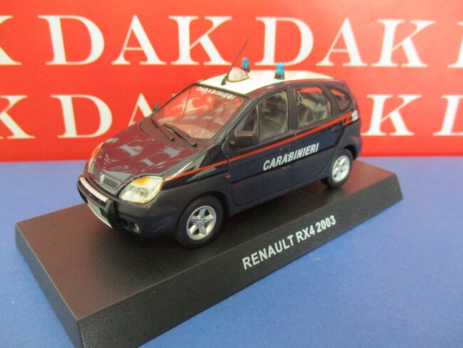 Die cast 1/43 Modellino Auto Carabinieri Renault RX4 2003