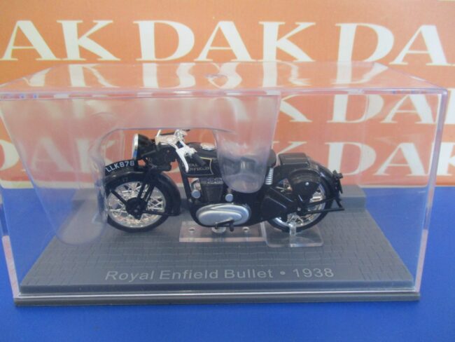 Die cast 1/24 Modellino Moto Royal Enfield Bullet 1938 - immagine 4