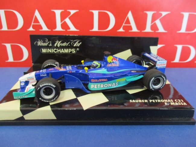 Die cast 1/43 Modellino Auto F1 Sauber Petronas C21 F.Massa by Minichamps