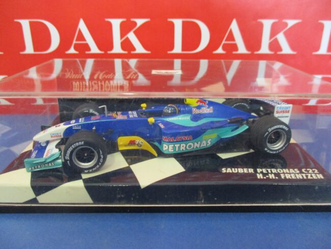 Die cast 1/43 Modellino Auto F1 Sauber Petronas C22 H.H.Frentzen by Minichamps - immagine 4