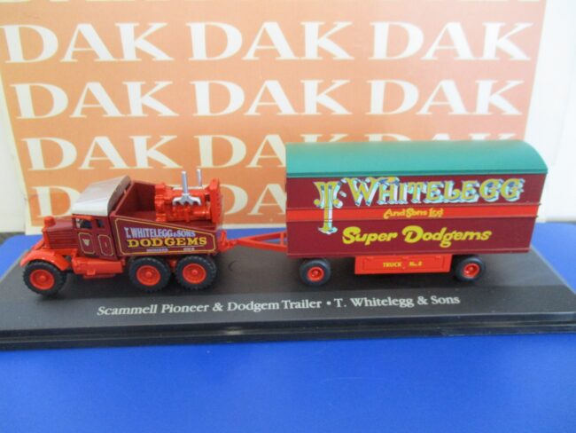 Die cast 1/76 Modellino Camion Scammell Pionier & Dodgem Trailer T.Whitelegg & - immagine 2