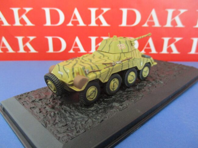 Die cast 1/72 Modellino Autoblindo 234/2 Puma 11.SS-Fr. Pz. Gren. Div. Nordland - immagine 3