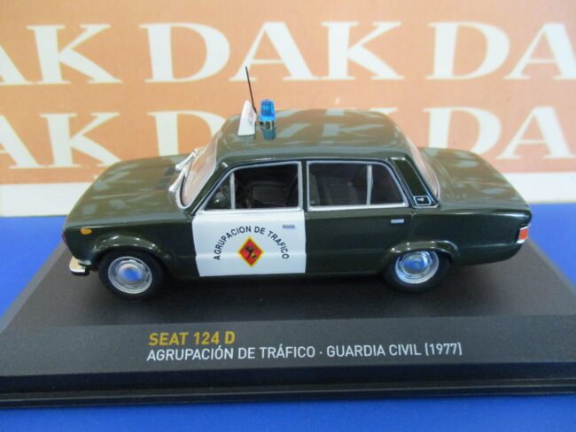 Die cast 1/43 Modellino Auto Polizia Police Seat 124 D 1977 Spain