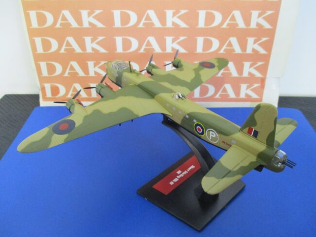 Die cast 1/144 Modellino Aereo Aircraft Short Stirling MKIII BK 649 RAF UK - immagine 3