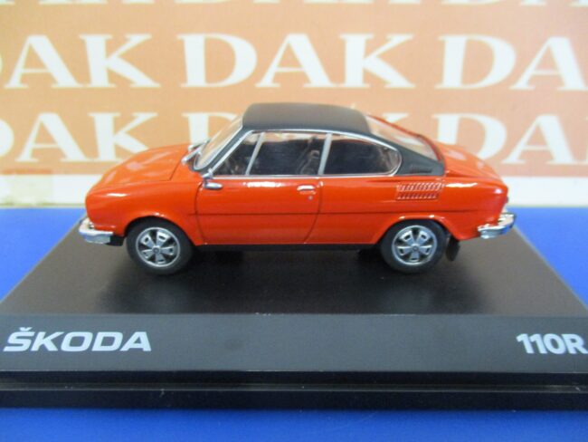 Die cast 1/43 Modellino Auto Skoda 110R Coupe 1980 racing red by Abrex - immagine 2