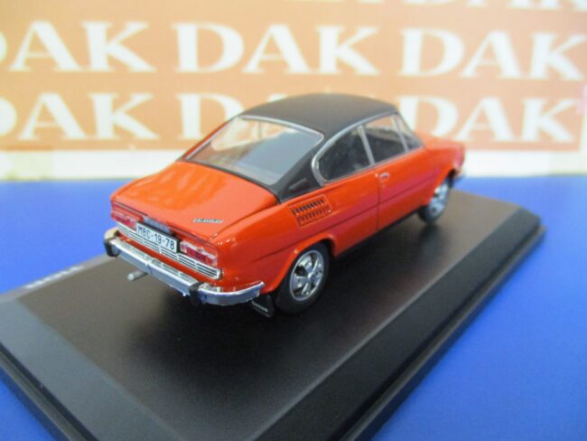 Die cast 1/43 Modellino Auto Skoda 110R Coupe 1980 racing red by Abrex - immagine 3