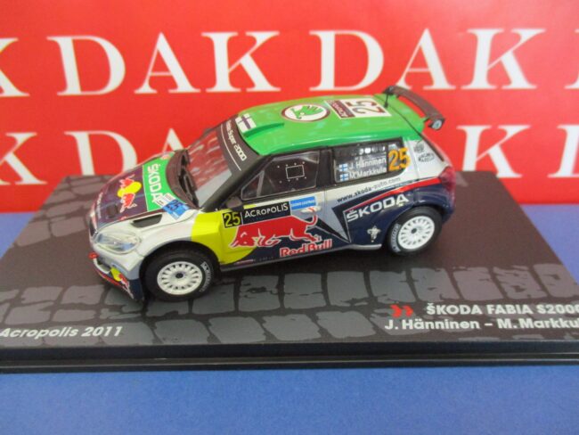 Die cast 1/43 Modellino Auto Skoda Fabia S2000 Evo 2 Rally Acropolis 2011 - immagine 2