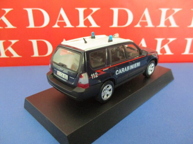 Die cast 1/43 Modellino Auto Carabinieri Subaru Forester 2007 - immagine 3