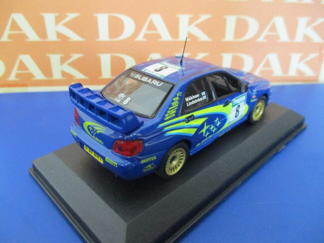 Die cast 1/43 Modellino Auto Subaru Impreza WRC New Zealand Rally 2003 T.Makinen - immagine 3