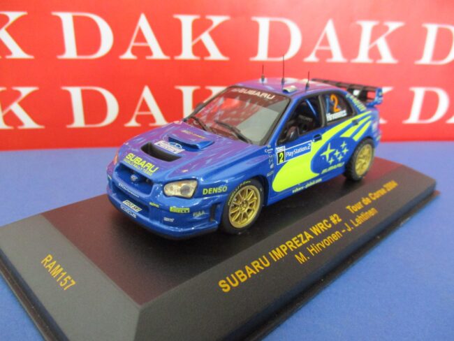 Die cast 1/43 Modellino Auto Subaru Impreza WRC N2 Tour de Corse 2004 M.Hirvonen