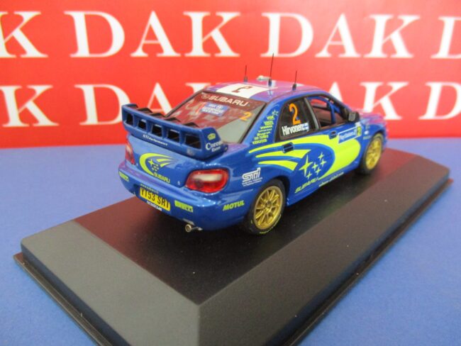 Die cast 1/43 Modellino Auto Subaru Impreza WRC N2 Tour de Corse 2004 M.Hirvonen - immagine 3