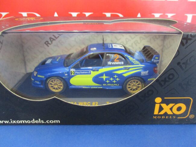 Die cast 1/43 Modellino Auto Subaru Impreza WRC N2 Tour de Corse 2004 M.Hirvonen - immagine 4