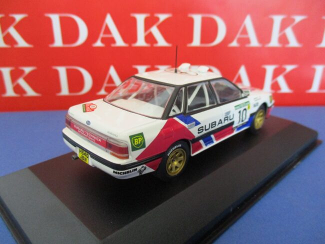 Die cast 1/43 Modellino Auto Subaru Legacy RS Rally Portugal 1991 F. Chatriot - immagine 3